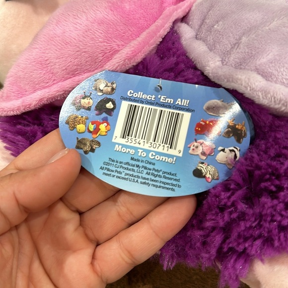 Fluttery Butterfly Pillow Pet PEE WEE 11” - Picture 10 of 11